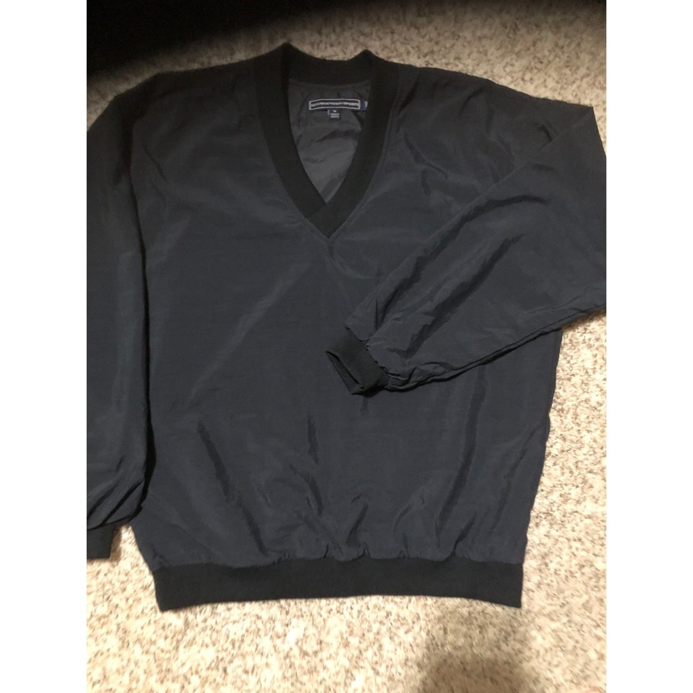 NOS Sun Mountain Sports Womens M Headwind Golf Pullover Windshirt / Jacket Black